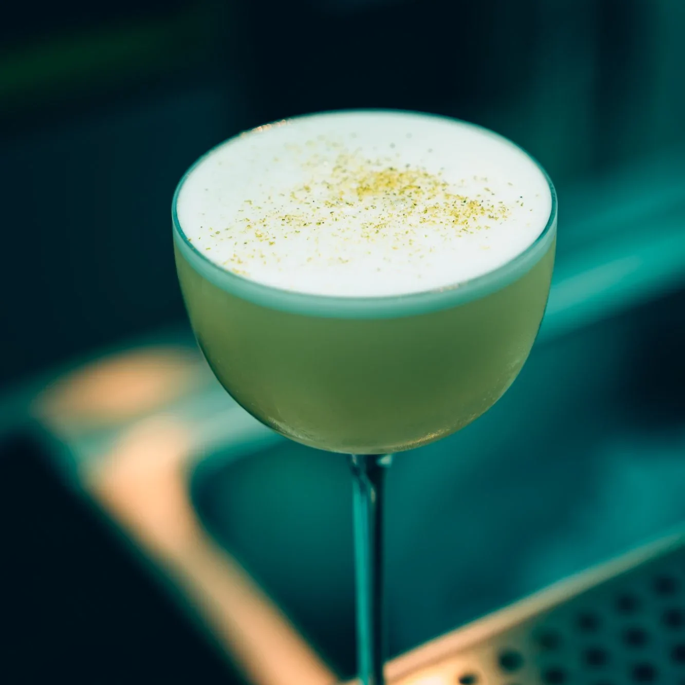 Cocktail Fioritura servito all'Americano Bar del Collina Luxury Relais
